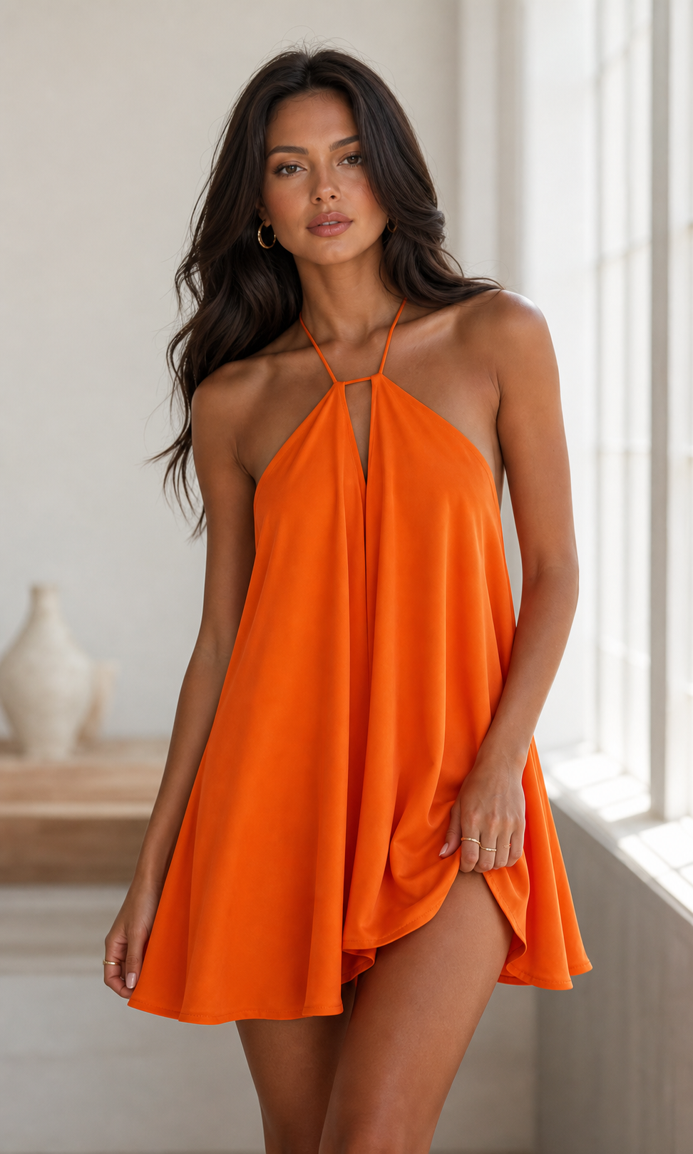 Aria Off-Shoulder Cutout Dress