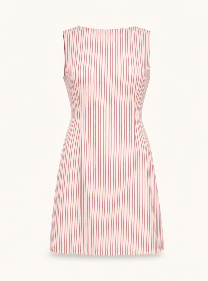 Margot Striped Sleeveless Mini Dress