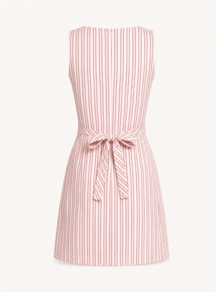 Margot Striped Sleeveless Mini Dress