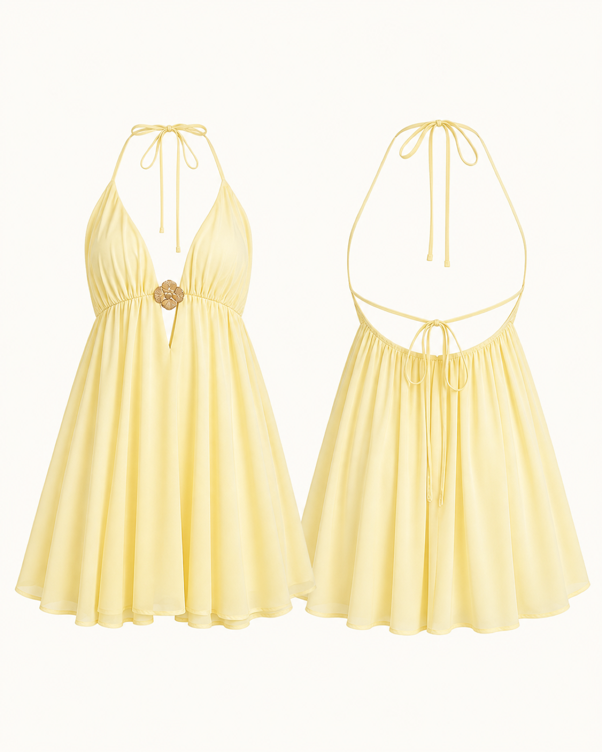 Odette Buckle Cami Mini Dress