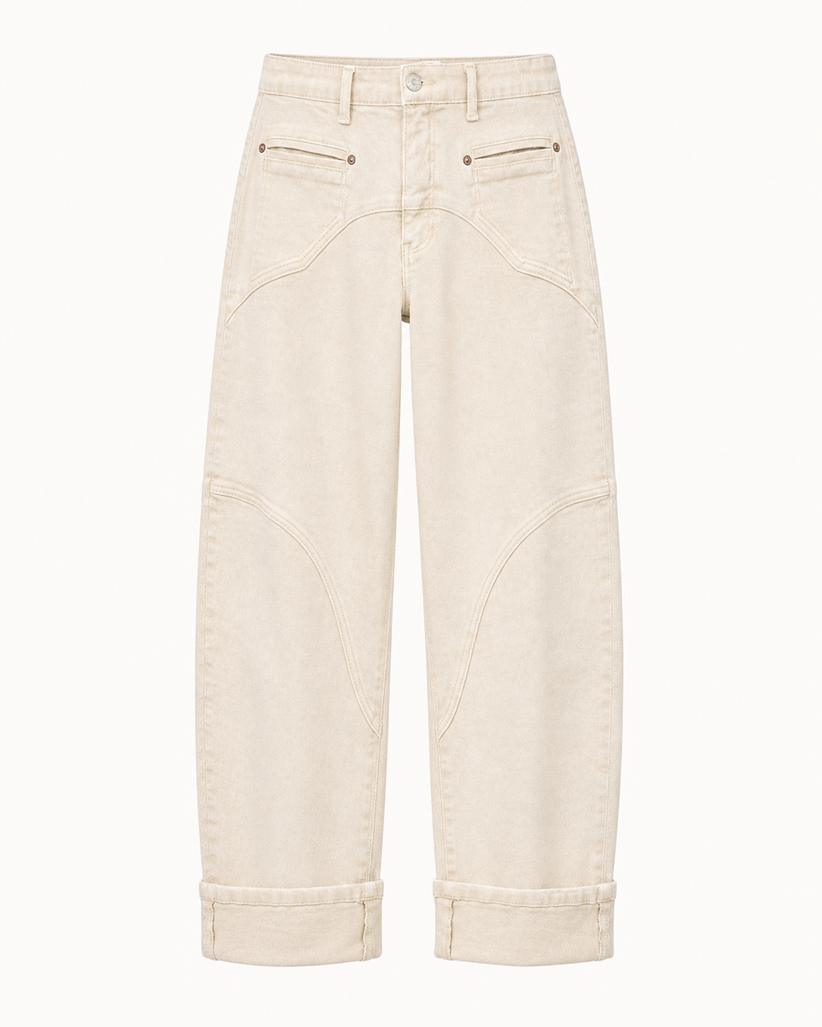 Sloane High-Rise Barrel Jeans