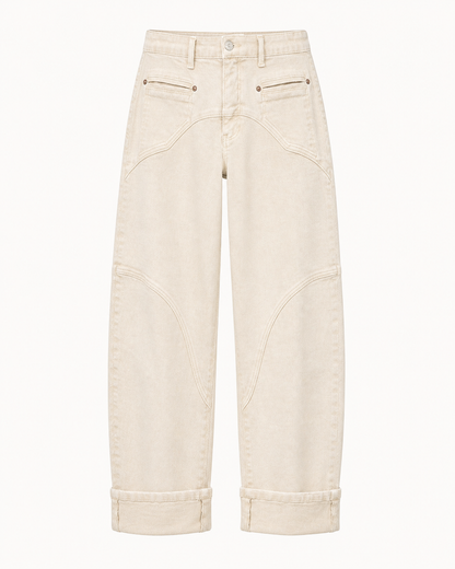 Sloane High-Rise Barrel Jeans