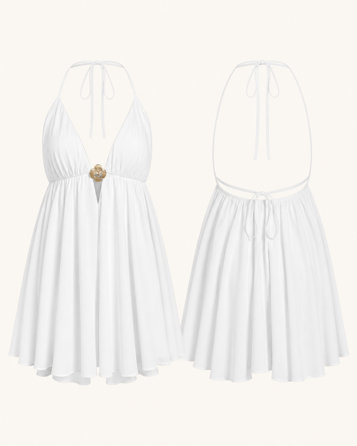 Odette Buckle Cami Mini Dress